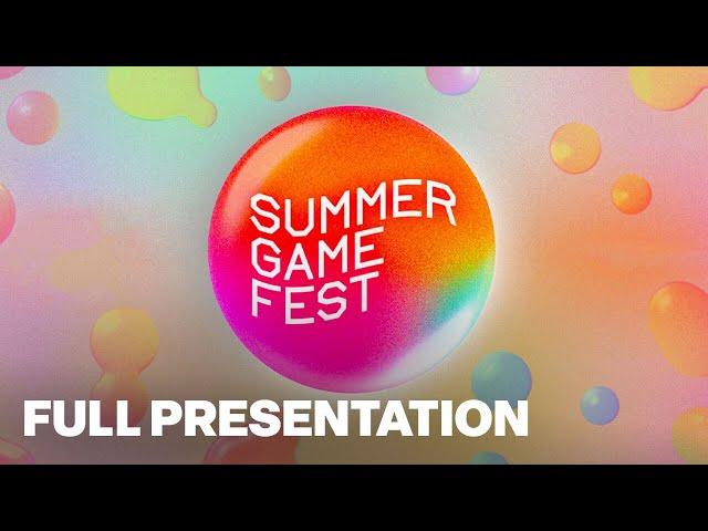 Summer Game Fest 2024 Full Presentation