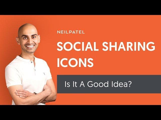 Should You Place Social Sharing Icons On Your Website?