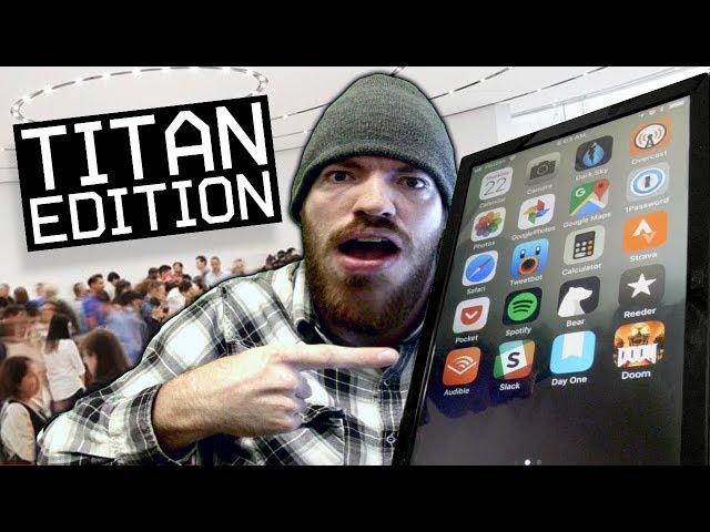 iPhone XS Max - NEW TITAN Edition 2018 - HANDS ON!