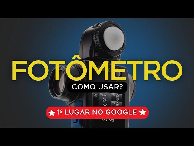 Como usar um fotômetro de mão?