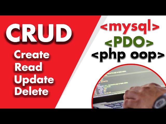 CREATE CRUD using MySQL PHP OOP PDO 2022