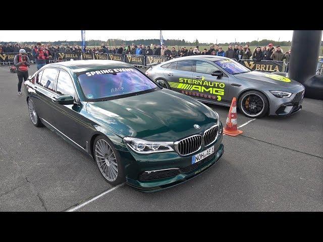 Alpina BMW B7 BiTurbo vs Mercedes-AMG GT63 S 4-Door 4MATIC+