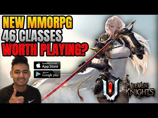 SEVEN KNIGHTS 2 | MMORPG 46 CLASSES & RAIDS - A MASTERPIECE? REVIEW iOS & Android