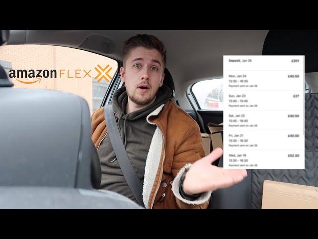 I did Amazon Flex for a Week and I made THIS much £