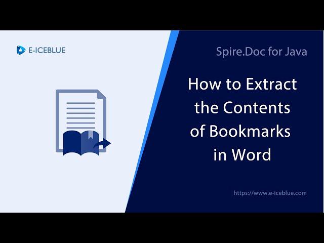 How to Extract the Contents of Bookmarks in Word with Java
