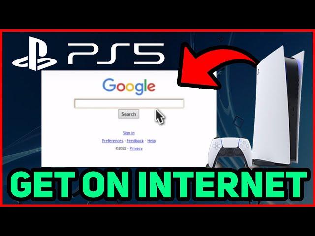 PS5 HOW TO GET ON INTERNET EASY NEW!