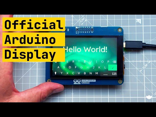 Arduino Display You've Been Waiting For: Arduino Giga Display Shield