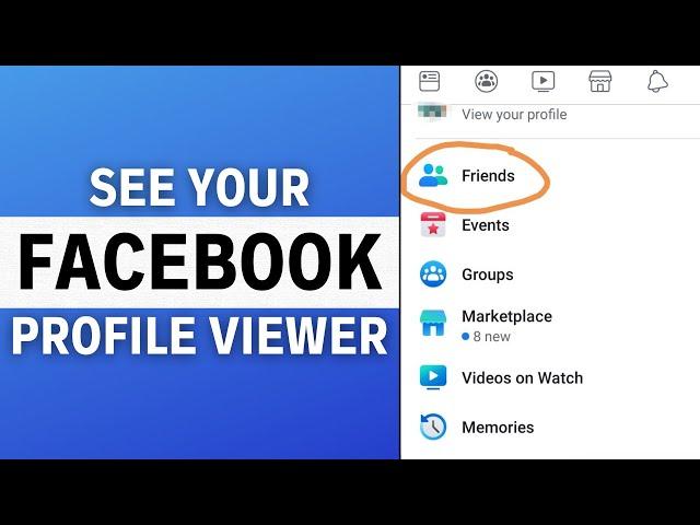 How to See Who Viewed my Facebook Profile 2024 - Profile Visits on Facebook