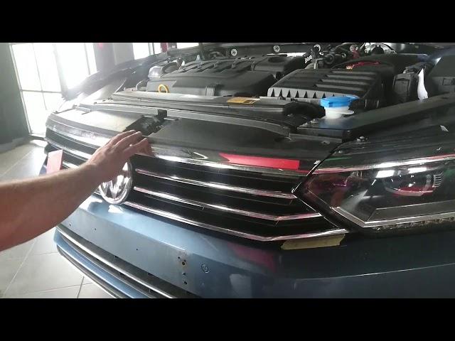 Passat b8 remove grill for you Autodetailing Besim Nika Rupes flex following instagram Nikadetailing