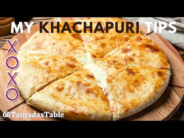 Georgian Cheese Bread Recipe I Large Oven Baked Khachapuri