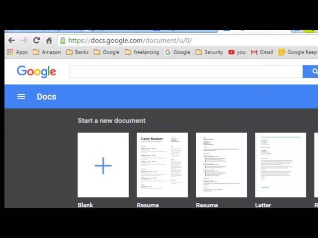 How to restore the deleted document in Google Docs