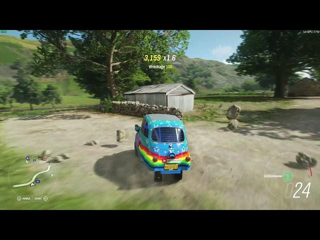 Wheeling the BMW Isetta in FH4 LOL