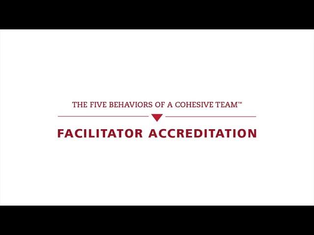 Five Behaviors Accreditation Overview