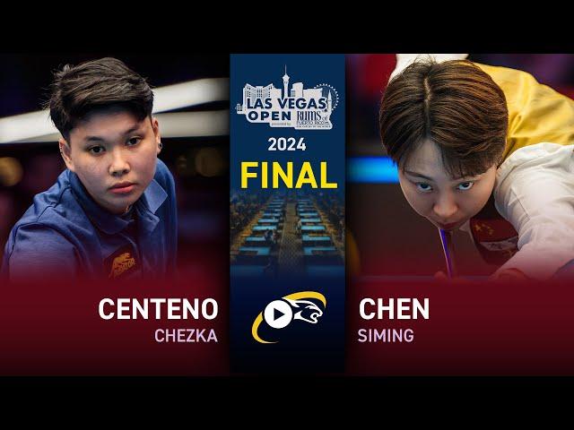 FINAL Chezka Centeno vs Siming Chen▸ 2024 Las Vegas Open by Rums of Puerto Rico