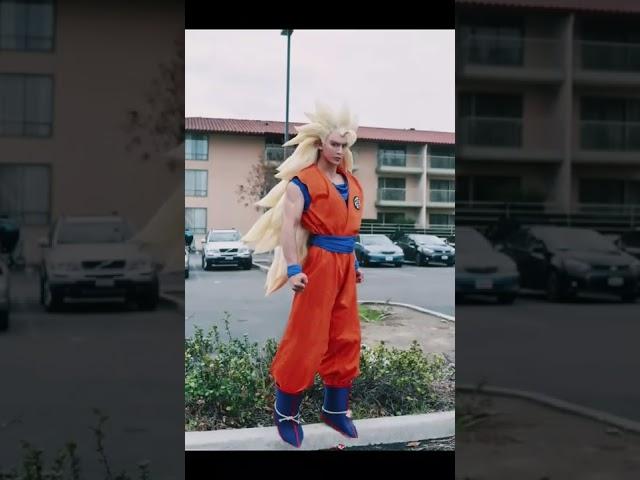 These cosplay   goku edition ...!!