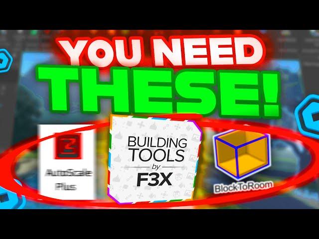 5 Plugins EVERY Roblox Developer NEEDS!