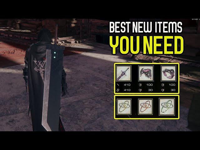 Final Fantasy 16 Echoes of the Fallen - ALL NEW Items and Weapons - FF16 DLC