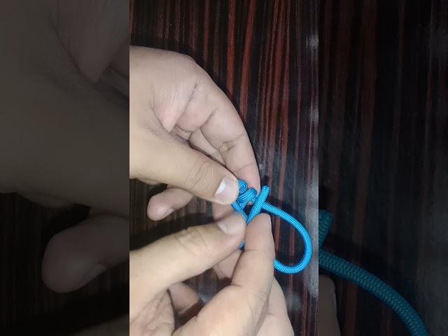 HOW TO TIE ADJUSTABLE LOOP | #SHORTS