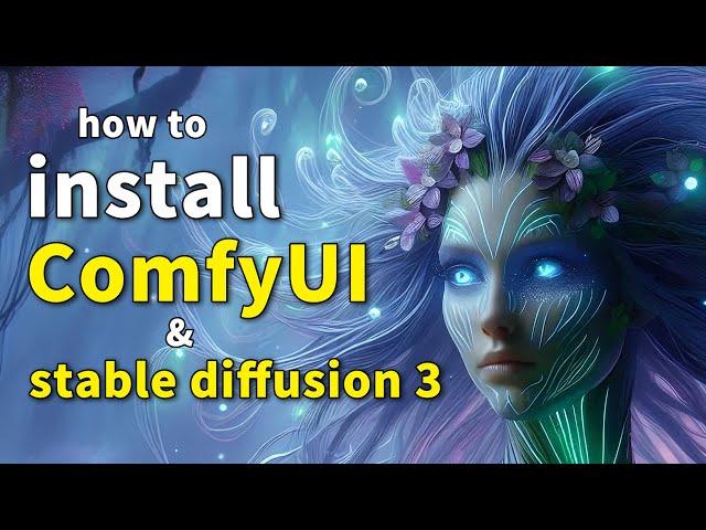 How to Install ComfyUI and  Install Stable Diffusion 3 on Mac | comfyui tutorial