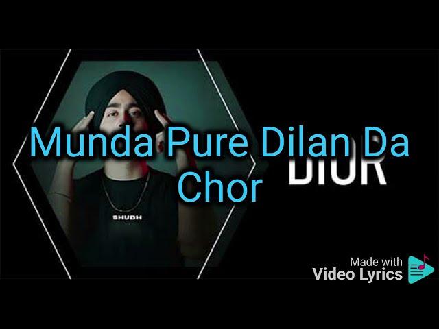 Shubh - Dior karaoke ||WorldWide|| with lyrics