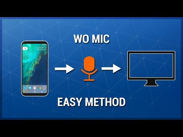 How To Use Smartphone As A Mic For  PC