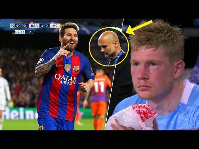 The Day Lionel Messi Destroyed Manchester City And Kevin De Bruyne