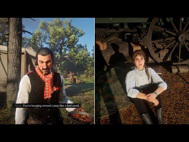 If Arthur never leaves Camp, the Gang will be mad at him