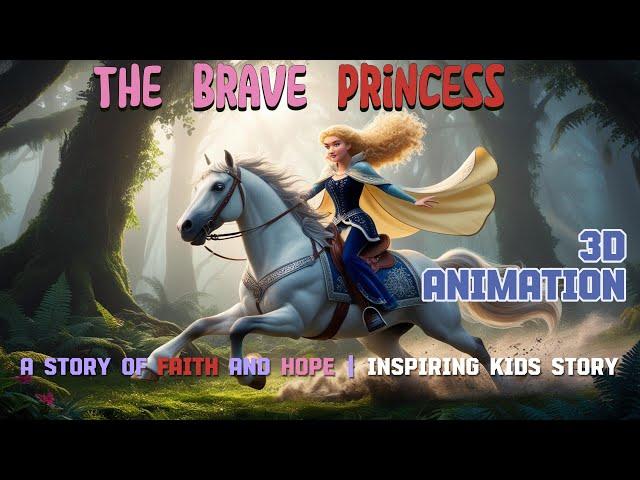 The Brave Princess: A Heartwarming 3D Animated Tale of Faith, Hope, and Courage story for Kids