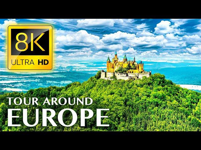 TOUR AROUND EUROPE 8K ULTRA HD