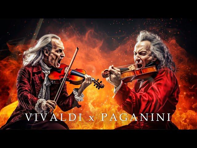 Vivaldi vs Paganini: Clash of the Titans in Violin Mastery | The Best Classical Violin Music