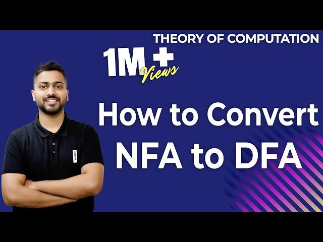 Lec-16: Convert NFA to DFA with example in Hindi | How to Convert NFA to DFA