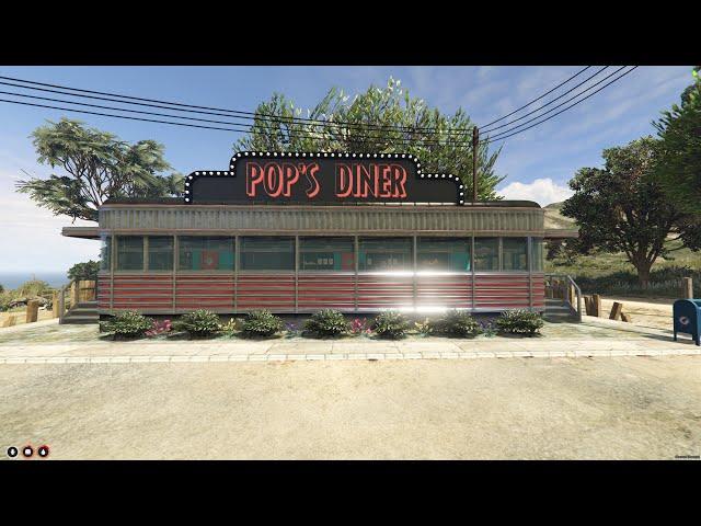 Fivem Pops Diner MLO for Fivem Server | GTA 5