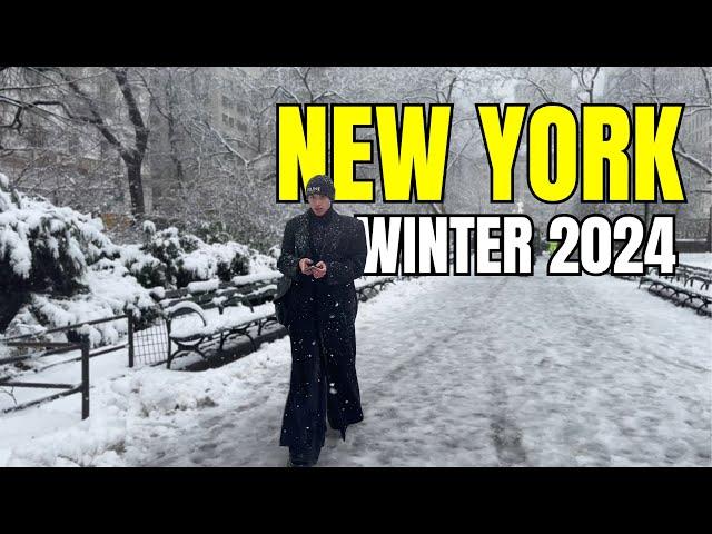 NEW YORK CITY Walking Tour [Reupload] - NEW YORK Winter 2024