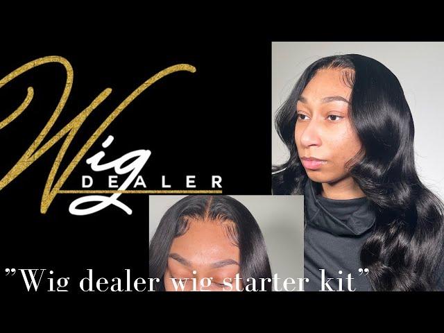 Wig dealer | Wig starter kit w/bomb lace closure install 