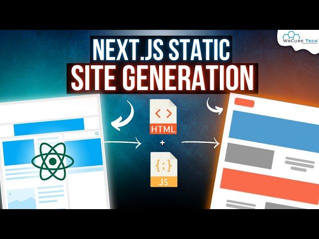 Next.js Static Site Generation (SSG) With Dynamic Parameters - Full Tutorial