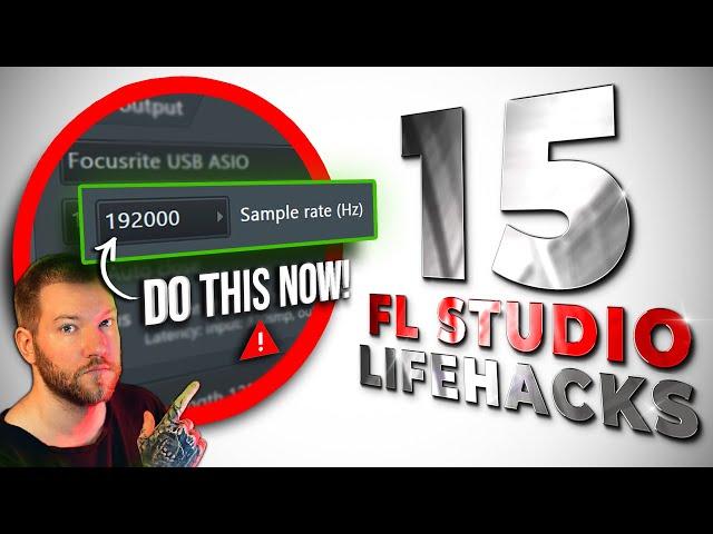 15 FL Studio LIFEHACKS!