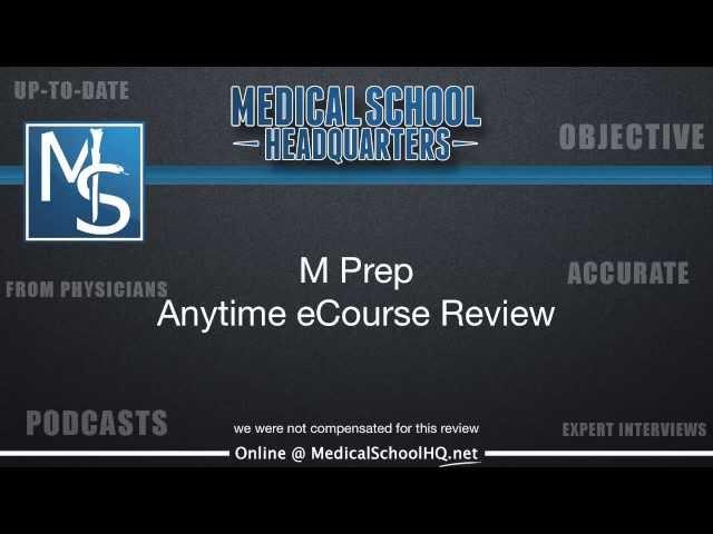 M Prep MCAT Anytime eCourse Review -- MCAT Prep on a Budget