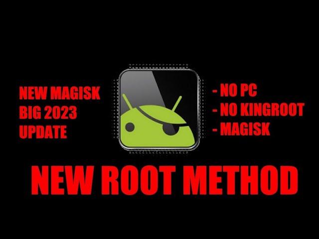 NEW ROOTING METHOD WITHOUT ROOT!!! ROOTING WITHOUT PC 2023 MAGISK PATCH METOD