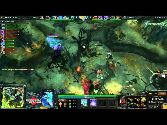 Team Empire vs RoX KIS 2 - Bigpoint DOTA 2 Battle - TobiWan