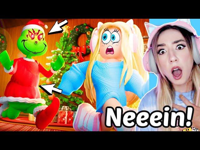 OH NEIN! der grinch will beki noobs weihnachten kaputt machen grinch roblox story secret ending