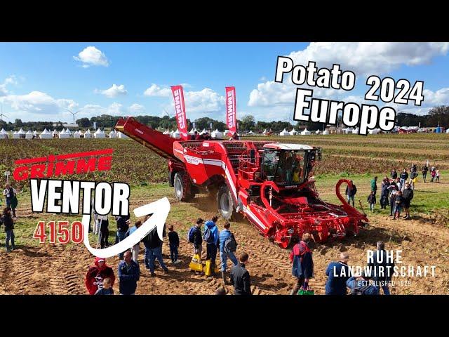 Potato Europe 2024: Der größte Kartoffelvollernter der Welt / GRIMME VENTRO 4150