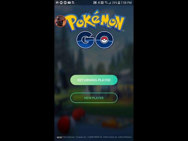 How to login to Pokemon go