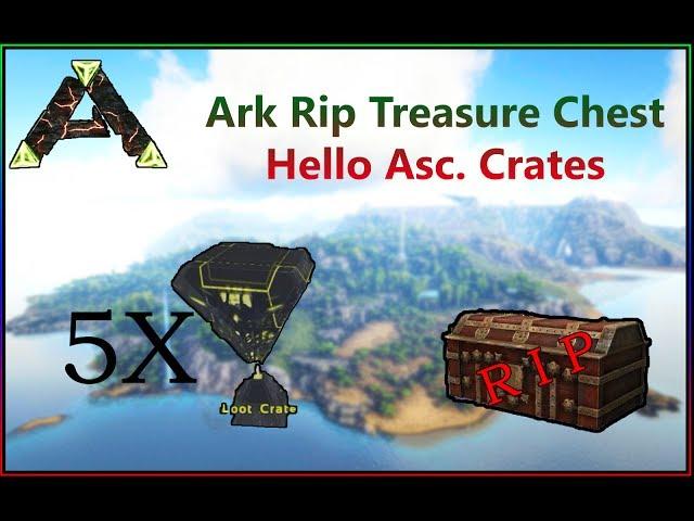 Ark Ragnarok Acscendent Crates Location- Replacement of Treasure Chests!