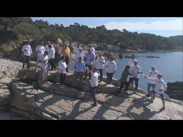 Brinda amb 'Les bombolles' de La Cuina de l'Empordanet: Cava Rovellats, Gramona i Llopart.