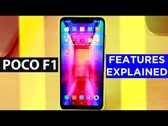 Poco F1 Features Explained | Tips and Tricks