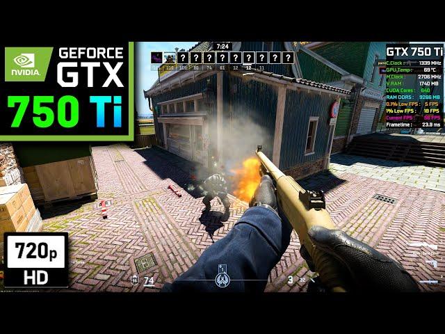 Counter-Strike 2 | GTX 750 Ti 2GB | Ultra Graphics Gameplay in 720p