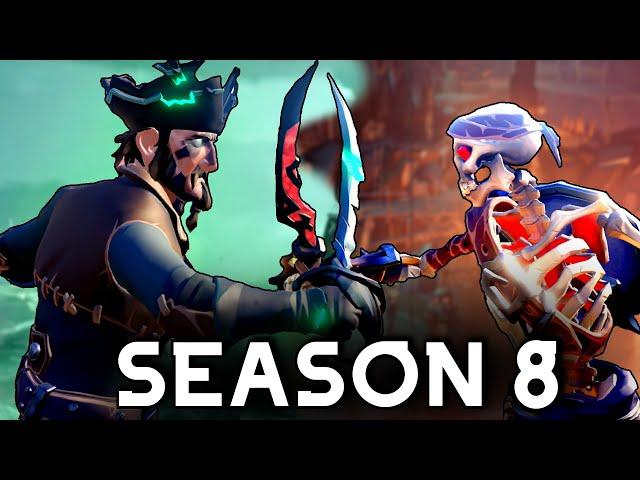 SEASON 8!! Getting The Athena Curses! - Sea of Thieves