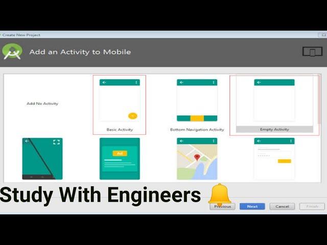 Create a new activity in Android Studio | Study With Engineers | Second Activity in Android Studio