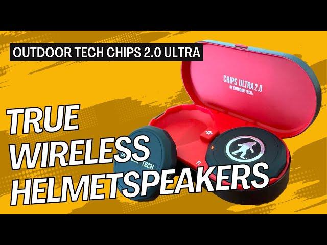 Outdoor Tech Chips 2 Ultra Review - True Wireless Helmet Speakers with Great Sound