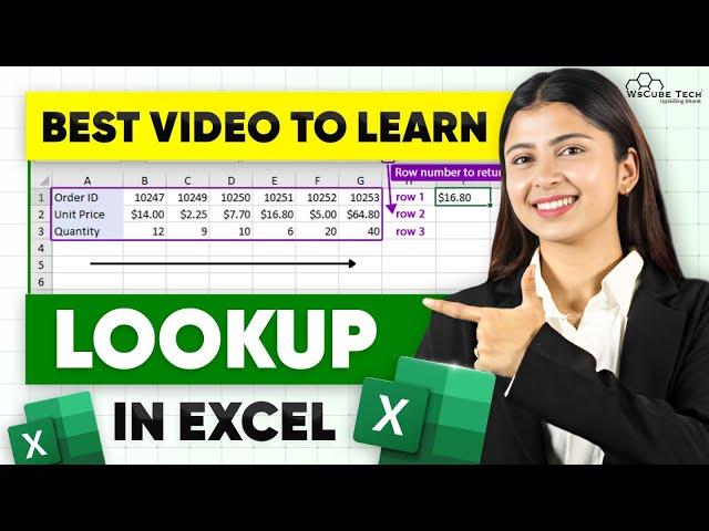 LOOKUP in EXCEL: How to Use Lookup Formula in MS Excel - Full Tutorial